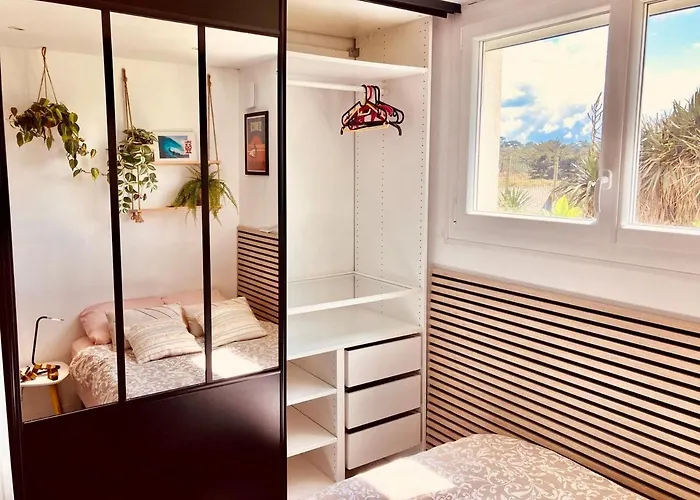 La Graviere, Cozy Wifi & Parking 20m Ocean Surf Lejlighed